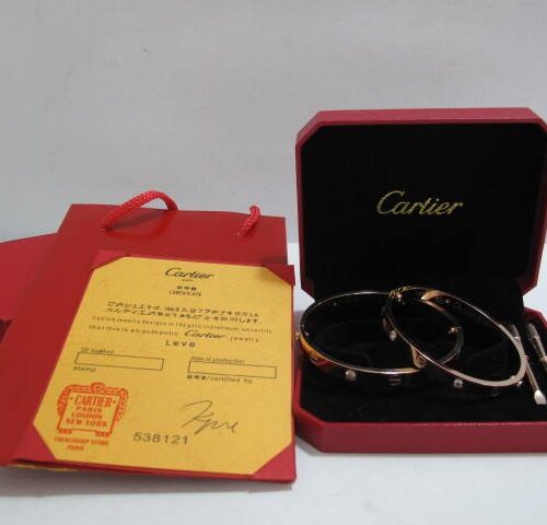 High Quality Luxury Cartier Gorgeous Love Bracelet Rose Gold (Men Size) product detail