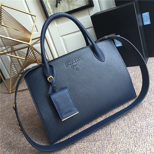 High Quality Luxury Prada Monochrome Saffiano Bag alternate view