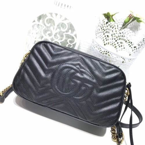 High Quality Luxury Gucci. Marmont GG Camera Bag Shoulder Bag alternate view