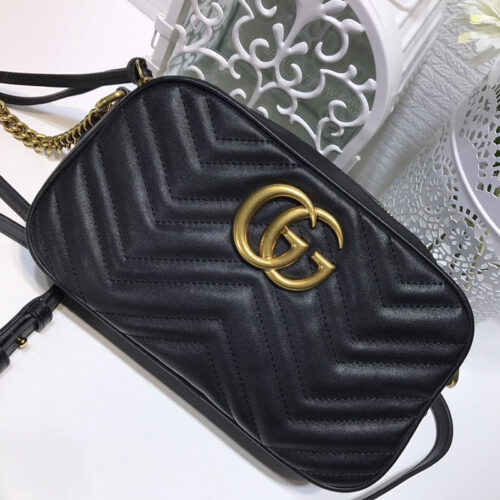 High Quality Luxury Gucci. Marmont GG Camera Bag Shoulder Bag
