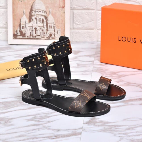 High Quality Luxury Louis Vuitton Sandals Slippers – Style 13539 alternate view