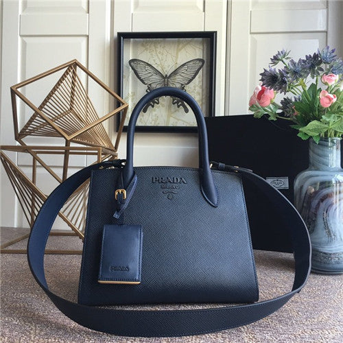 High Quality Luxury Prada Monochrome Saffiano Bag – Style 26904