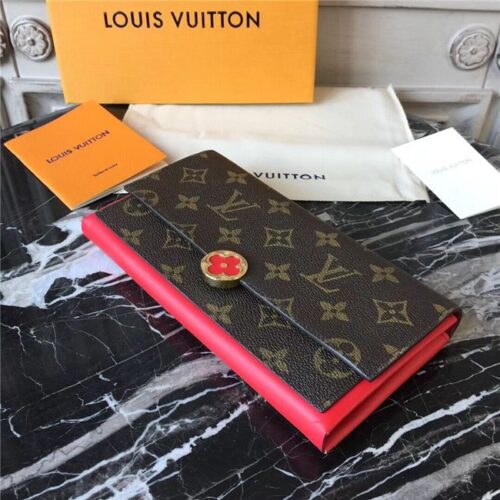 High Quality Luxury Louis Vuitton Flore Wallet (Varied Colors) alternate view