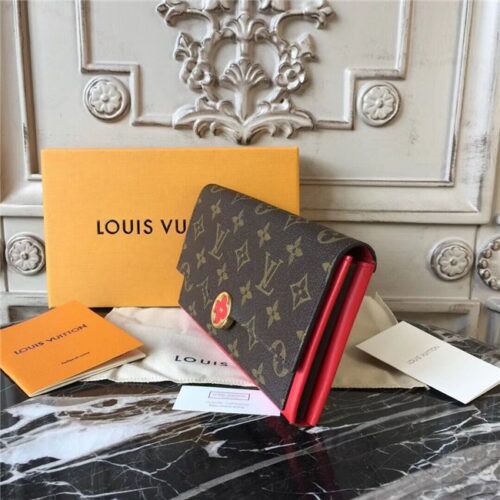 High Quality Luxury Louis Vuitton Flore Wallet (Varied Colors) product detail