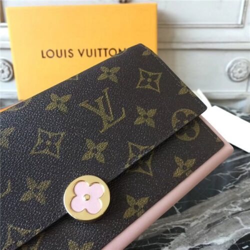 High Quality Luxury Louis Vuitton Flore Wallet (Varied Colors) product detail