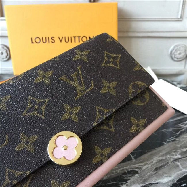 High Quality Luxury Louis Vuitton Flore Wallet (Varied Colors) product detail
