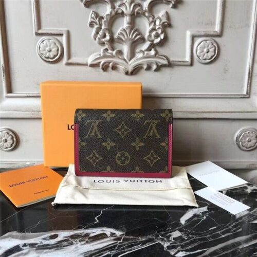 High Quality Luxury Louis Vuitton Flore Compact Wallet (Varied Colors) product detail