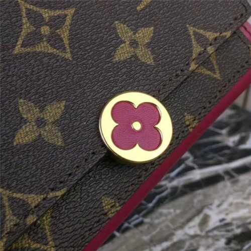 High Quality Luxury Louis Vuitton Flore Compact Wallet (Varied Colors) product detail