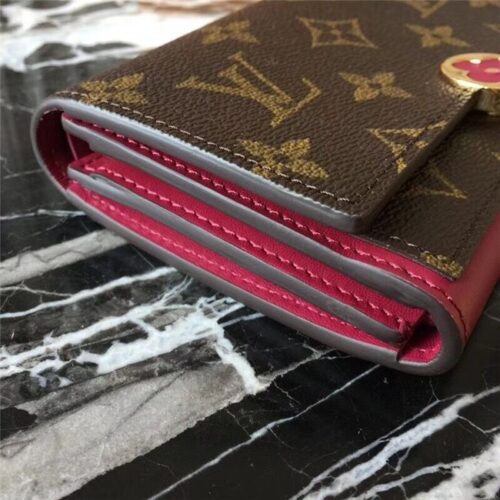 High Quality Luxury Louis Vuitton Flore Compact Wallet (Varied Colors) product detail
