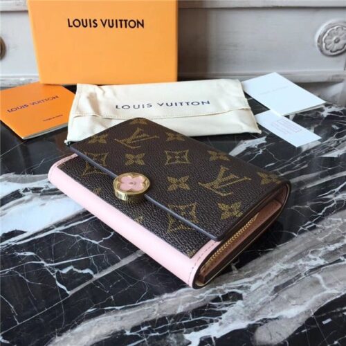 High Quality Luxury Louis Vuitton Flore Compact Wallet (Varied Colors) product detail