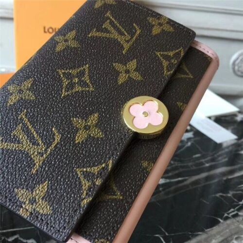 High Quality Luxury Louis Vuitton Flore Compact Wallet (Varied Colors) product detail