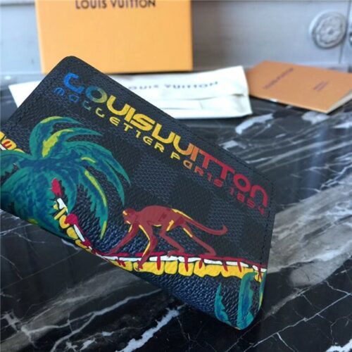 High Quality Luxury Louis Vuitton Pocket Organizer Damier Cobalt Canvas product detail