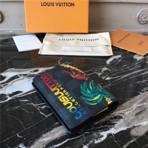 High Quality Luxury Louis Vuitton Pocket Organizer Damier Cobalt Canvas product detail