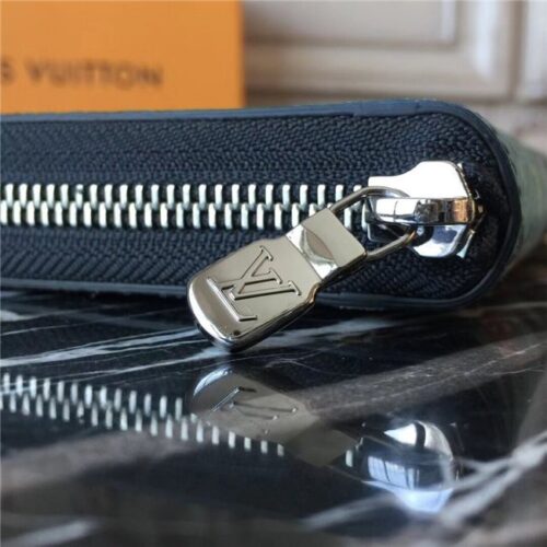 High Quality Luxury Louis Vuitton Zippy Wallet Vertical Damier Cobalt Canvas product detail