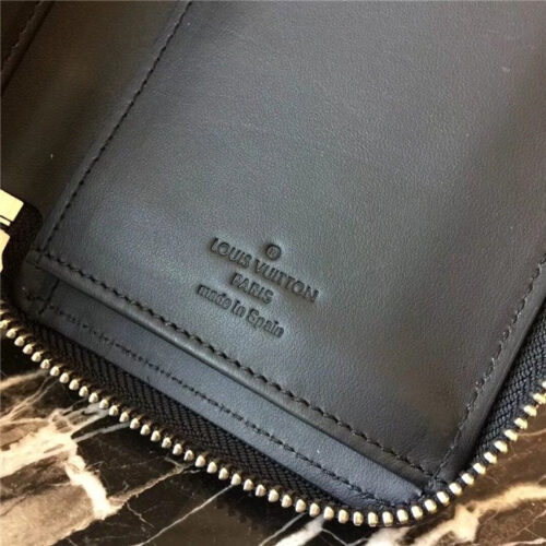 High Quality Luxury Louis Vuitton Zippy Wallet Vertical Damier Cobalt Canvas product detail