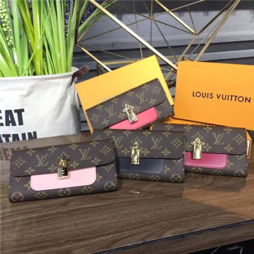 High Quality Luxury Louis Vuitton Flower Wallet (Varied Colored) product detail