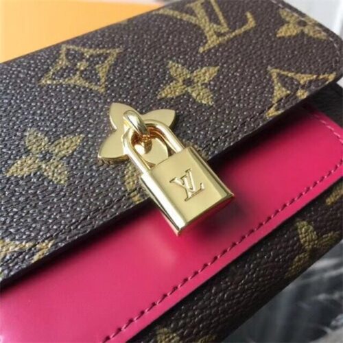 High Quality Luxury Louis Vuitton Flower Compact Wallet (Varied Colors) product detail