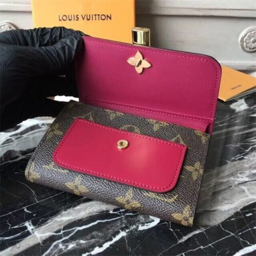 High Quality Luxury Louis Vuitton Flower Compact Wallet (Varied Colors) product detail
