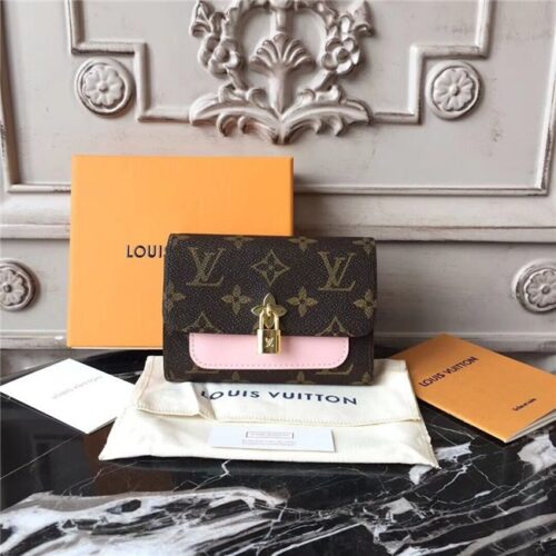 High Quality Luxury Louis Vuitton Flower Compact Wallet (Varied Colors) product detail