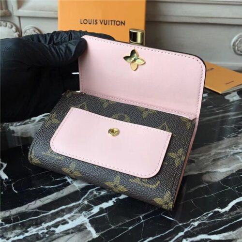 High Quality Luxury Louis Vuitton Flower Compact Wallet (Varied Colors) product detail