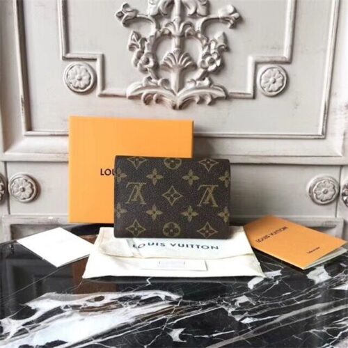 High Quality Luxury Louis Vuitton Flower Compact Wallet Coquelicot product detail