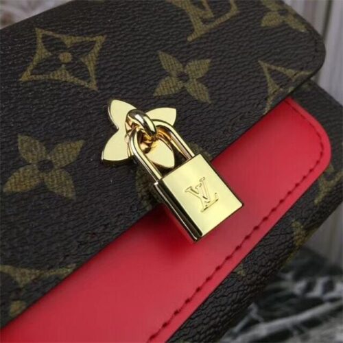 High Quality Luxury Louis Vuitton Flower Compact Wallet Coquelicot product detail
