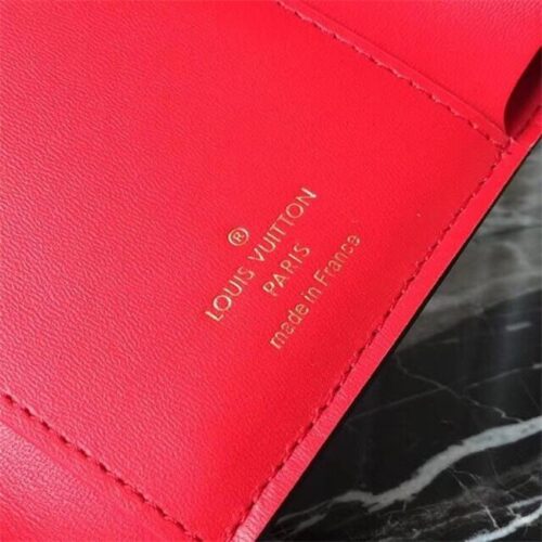 High Quality Luxury Louis Vuitton Flower Compact Wallet Coquelicot product detail