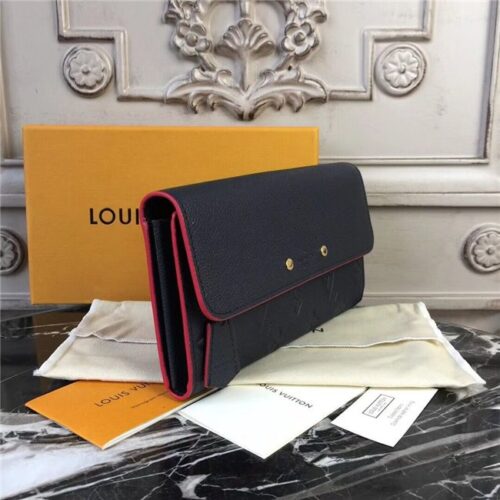 High Quality Luxury Louis Vuitton Pont-Neuf Wallet Marine Rouge product detail