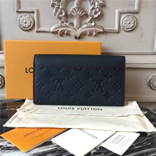 High Quality Luxury Louis Vuitton Pont-Neuf Wallet Marine Rouge product detail