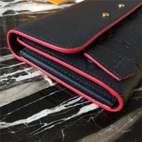 High Quality Luxury Louis Vuitton Pont-Neuf Wallet Marine Rouge product detail