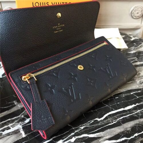 High Quality Luxury Louis Vuitton Pont-Neuf Wallet Marine Rouge product detail