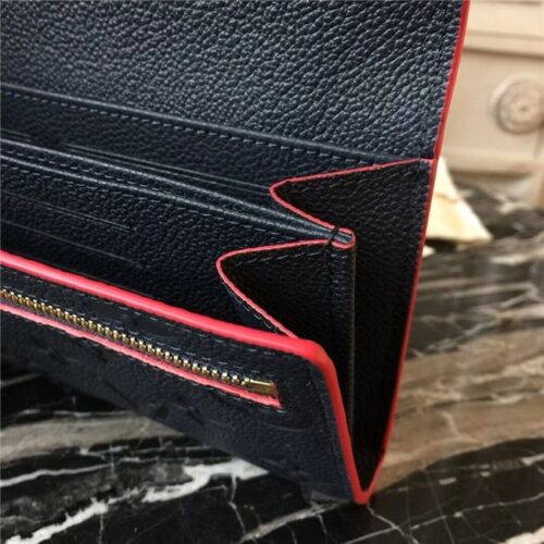 High Quality Luxury Louis Vuitton Pont-Neuf Wallet Marine Rouge product detail