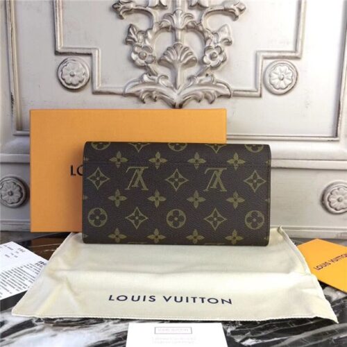 High Quality Luxury Louis Vuitton Sarah Wallet Coquelicot product detail