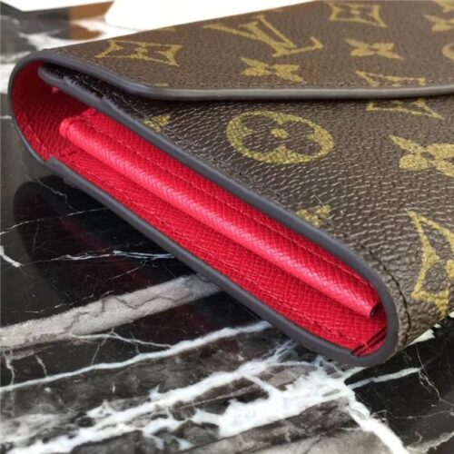 High Quality Luxury Louis Vuitton Sarah Wallet Coquelicot product detail