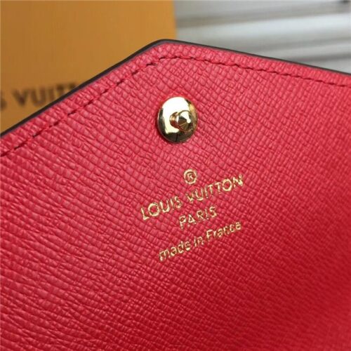 High Quality Luxury Louis Vuitton Sarah Wallet Coquelicot product detail
