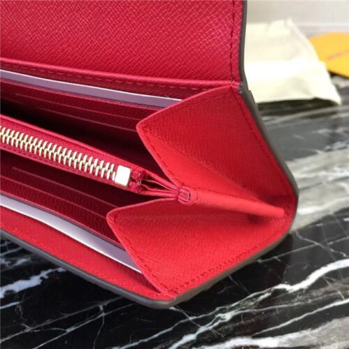 High Quality Luxury Louis Vuitton Sarah Wallet Coquelicot product detail