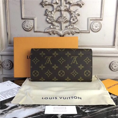 High Quality Luxury Louis Vuitton Sarah Wallet Fuchsia product detail