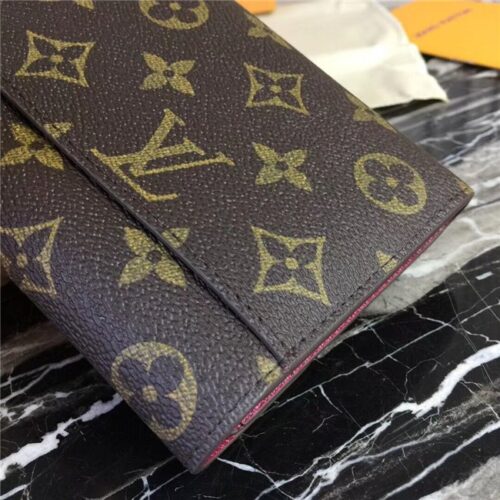 High Quality Luxury Louis Vuitton Sarah Wallet Fuchsia product detail