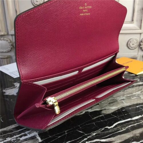 High Quality Luxury Louis Vuitton Sarah Wallet Fuchsia product detail