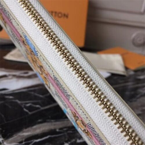 High Quality Luxury Louis Vuitton Clemence Wallet Damier Azur Canvas product detail