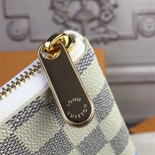 High Quality Luxury Louis Vuitton Clemence Wallet Damier Azur Canvas product detail