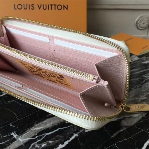High Quality Luxury Louis Vuitton Clemence Wallet Damier Azur Canvas product detail