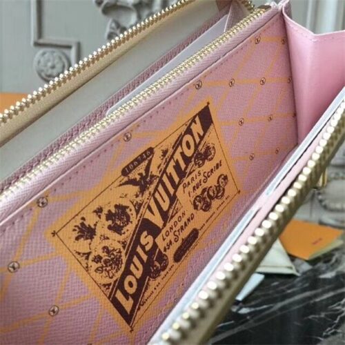 High Quality Luxury Louis Vuitton Clemence Wallet Damier Azur Canvas product detail