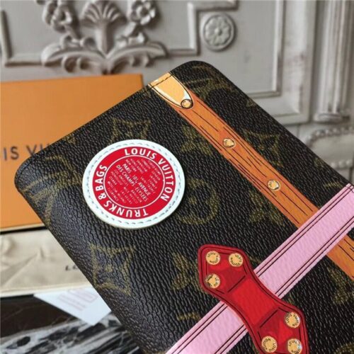 High Quality Luxury Louis Vuitton Zippy Wallet Monogram Canvas – Style 48269 product detail