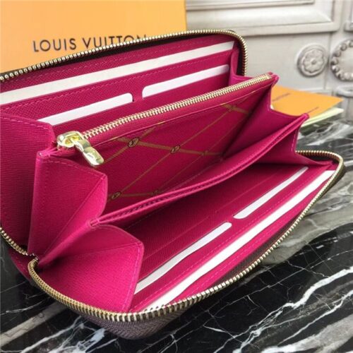 High Quality Luxury Louis Vuitton Zippy Wallet Monogram Canvas – Style 48269 product detail