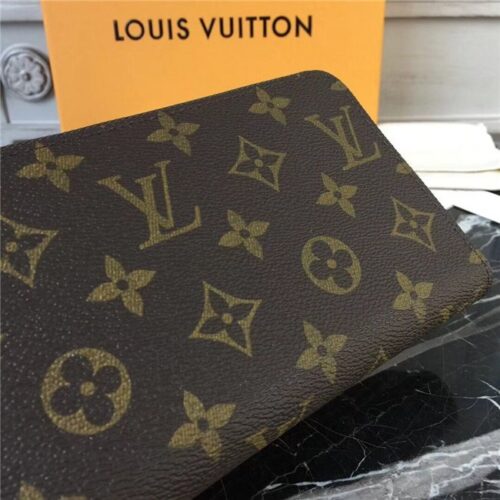 High Quality Luxury Louis Vuitton Zippy Wallet Monogram Canvas Rose Ballerine product detail