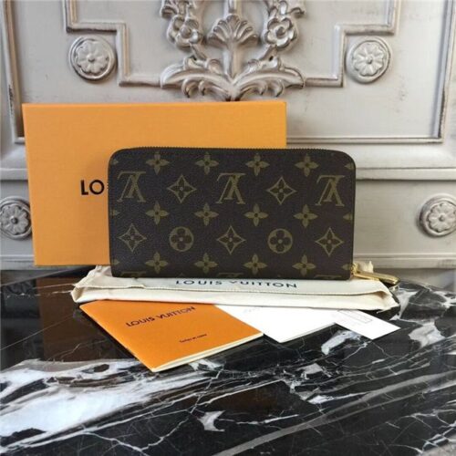 High Quality Luxury Louis Vuitton Zippy Wallet Monogram Canvas Rose Ballerine product detail