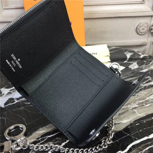 High Quality Luxury Louis Vuitton Rivets Chain Wallet product detail