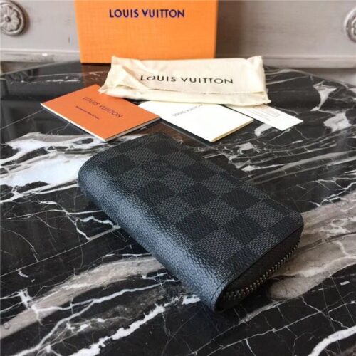 High Quality Luxury Louis Vuitton Car Key Case Damier Graphite Canvas product detail