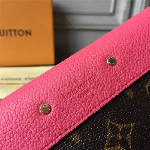 High Quality Luxury Louis Vuitton Pallas Wallet Rose Litchi product detail